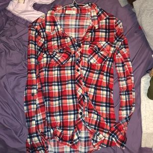 plaid shirt